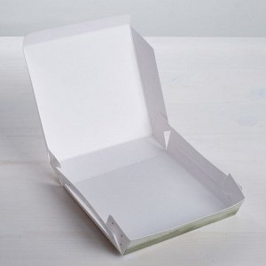 Коробка для десертов «Для тебя» 14х14х3,5 см