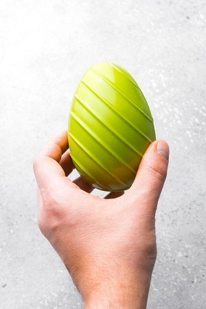 Форма для шоколада «Яйцо с узором» пластиковая 2 ячейки, 11х7,5х3,3 см