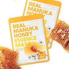 FarmStay Питательная тканевая маска  с экстрактом меда Farm Manuka Honey Essence Mask, 23мл