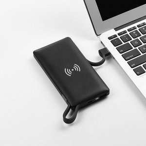 Портативный аккумулятор HOCO Power Bank S10 10000mAh беспроводная зарядка