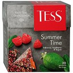 Чай Tess малина с фейхоа Summer Time, 20 пирамидок