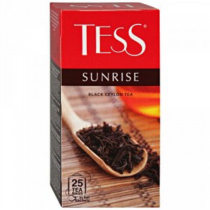 Чай Tess черный Sunrise, 25 пак