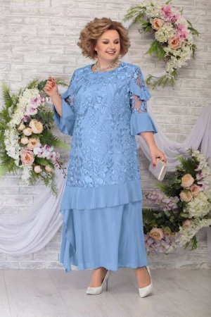 Платье Ninele 5781 голубой