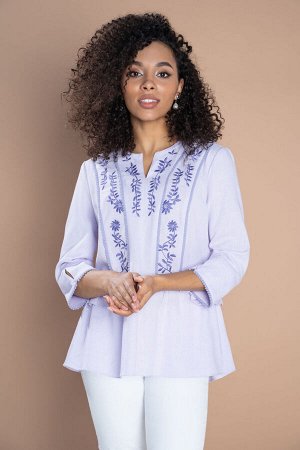 Блуза Блуза URS 21-554/1
Красивая блуза с вышивкой, необходимая вещь в каждом женском гардеробе, так как прекрасно считается с джинсами, брюками и юбками. Блуза женская из летней блузочно-плательной т