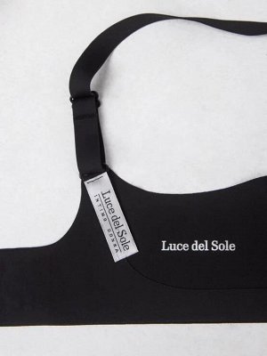 3902 Бюстгальтер (Luce del Sole) бесшовный, пуш-ап, без косточек Серия: Milano черный
