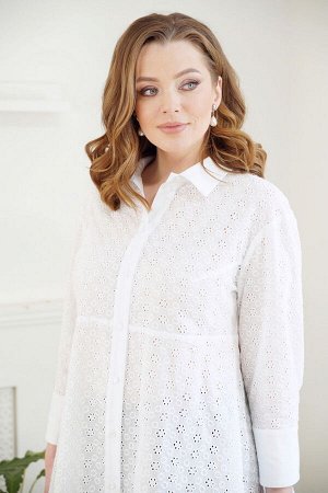 Блуза Блуза URS 21-596/2
Хлопковая, свободная блузка — прекрасный вариант для весенне-летнего периода. Крой блузки позволяет всегда выглядеть стильно и отлично скрывает недостатки фигуры.
Модель отлич