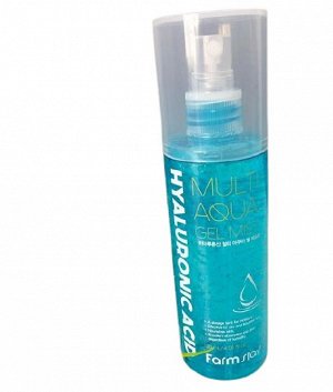 Многофункциональный гель-мист с гиалуроновой кислотой, 120мл Farm Stay Hyaluronic Acid Multi Aqua Gel Mist