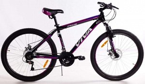 VIVA STORM 100 MTB 26" (M)FS 21SP RA-25-200 (черно-фиолетовый)