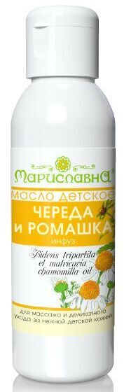 МАСЛО ДЕТСКОЕ "ЧЕРЕДА И РОМАШКА" 100 мл