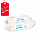 Влажные салфетки PalmBaby (DS380) с экстрактом мяты, 80шт (1/24)