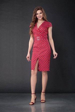 Платье DoMira 01-596 красный