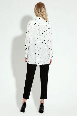 Блуза Панда 16640z бело-черный