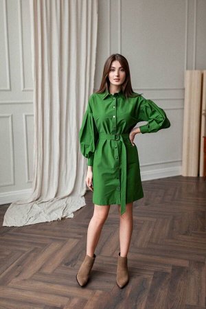 Платье KRASA 215-21 зеленый