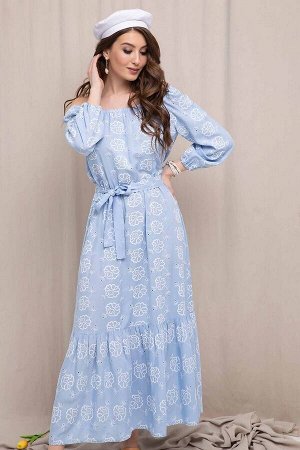 Платье Daloria 1660 светло-голубой