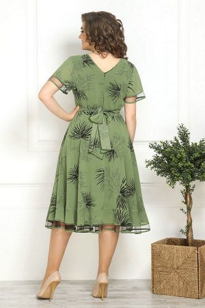 Платье Solomeya Lux 822 зелень