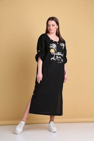 Платье Andrea Style 0364/17 черный