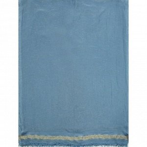 Палантин женский, размер 90х200, цвет голубой