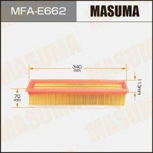 Воздушный фильтр A0618 MASUMA LHD BMW X3 (F25), X5 (F15) (1/40) MFA-E662