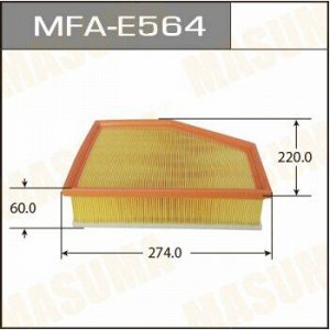 Воздушный фильтр A0723 MASUMA LHD BMW 5-SERIES (G30), 7-SERIES (G12) (1/20) MFA-E564