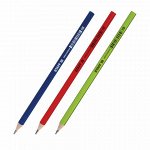 10 шт. карандаш чернографитный STAFF &quot;Basic&quot; BLP-743, 1 шт., НВ, пластиковый, корпус ассорти, 181743