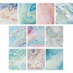 Тетради предметные со справочным материалом, КОМПЛЕКТ 10 ПРЕДМЕТОВ, &quot;PASTEL&quot;, 48 л., SoftTouch, фольга, BRAUBERG, 404031