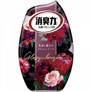 Жидкий освежитель воздуха для комнаты "SHOSHU-RIKI" (с ароматом искрящегося букета) 400 мл / 18