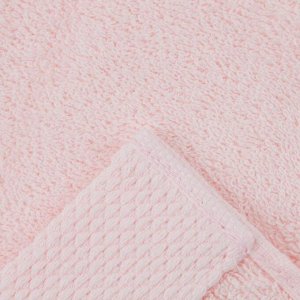 Полотенце махровое гладкокрашеное 70х140 см, розовый, хлопок 100%, 480г/м2