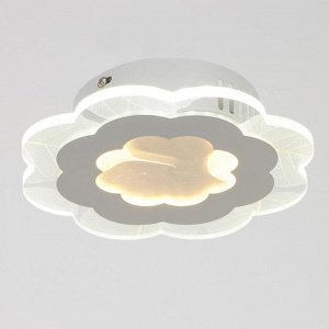 Люстра светодиодная12010 16Вт LED 3000-6000К, белый, d=20 см, h=5 см