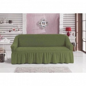 Чехол для трёхместного дивана, цвет зелёный