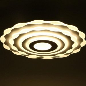 Люстра с ПДУ 02001/1 59Вт LED 3000-6000К, белый, 50х50х11 см