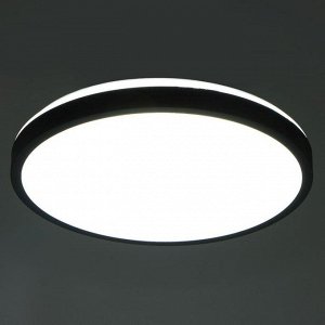 Люстра 328/4 72Вт LED черный 49,5х4 см