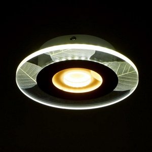 Люстра светодиодная15900 14Вт LED 3000-6000К, белый, d=20см, h=5 см