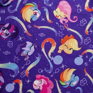 Постельное белье 1,5 сп Magical My Little Pony 143*215 см, 150*214 см, 50*70 см -1 шт