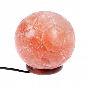 Солевая лампа Wonder Life "Футбольный мяч", 15 Вт, гималайская соль, от сети