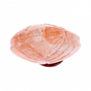 Солевая лампа Wonder Life "Лист", 15 Вт, розово-красная гималайская соль, от сети