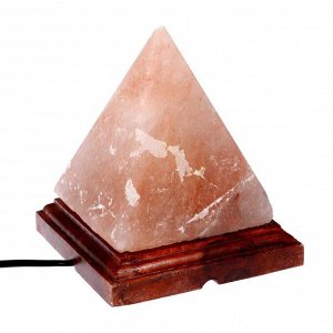 Солевая лампа Wonder Life "Пирамида", 15 Вт, гималайская соль, от сети