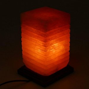 Солевая лампа Wonder Life "Куб", 15 Вт, гималайская соль, от сети