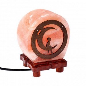 Солевая лампа Wonder Life "Мальчик на луне", 15 Вт, гималайская соль, от сети