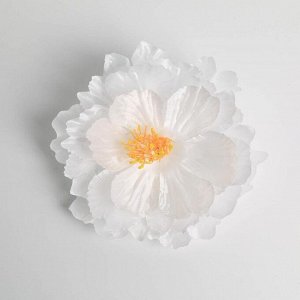 Белый цветок для свадебного декора, 30,5 х 23 х 1,8 см