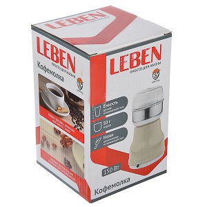 Кофемолка LEBEN, загрузка 50гр (286-036)