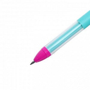 Ручка гелевая автоматическая 0.5мм «StopМикроб» Пироженка, чернила синие, МИКС