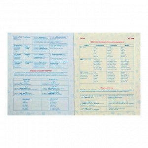 Тетрадь предметная "Артефакт", 46 листов в клетку "Английский язык", обложка мелованный картон, матовая ламинация, 3D фольга, блок офсет