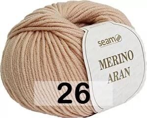 Пряжа Сеам MERINO ARAN