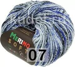 Пряжа Сеам MERINO SOFT FANTASY COLOR