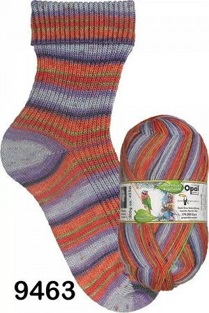 Пряжа Opal ABENTEUER REGENWALD 6-PLY