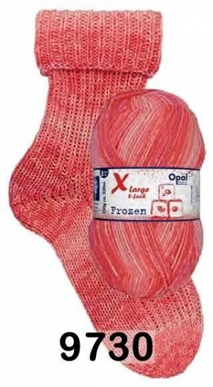 Пряжа Opal X-LARGE FROZEN 8-ply