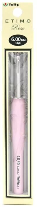 Крючок для вязания с ручкой "ETIMO Rose" /TEL-04e/ 1.25 мм