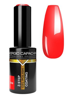 Гель-лак коллекция красных Rouge Giorgio Capachini 8 мл №208