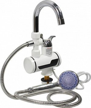 Проточный водонагреватель с душем Instant Electric Heating Water Faucet & Shower (КН-3189)