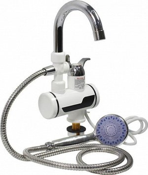 Проточный водонагреватель с душем Instant Electric Heating Water Faucet & Shower